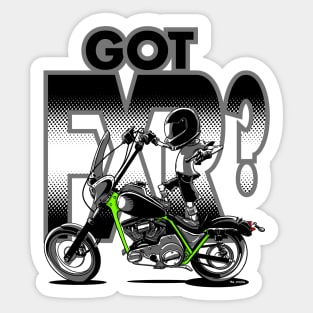 GOT FXR ? Sticker